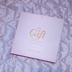 The Gift Book with Gold Accents